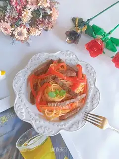 Steak pasta