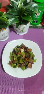 Fried meat