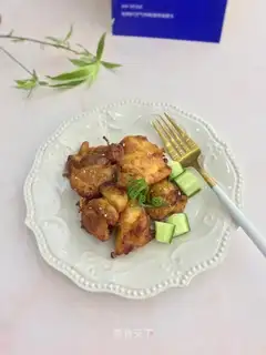 Air-cooked chicken leg