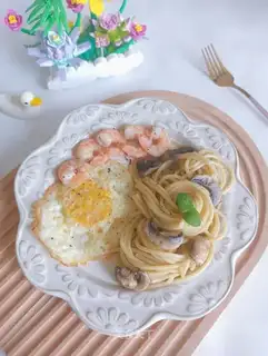 Shrimp-snack-snack-snack pasta