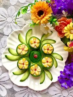 cucumber omelet