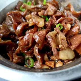 Pork veggie