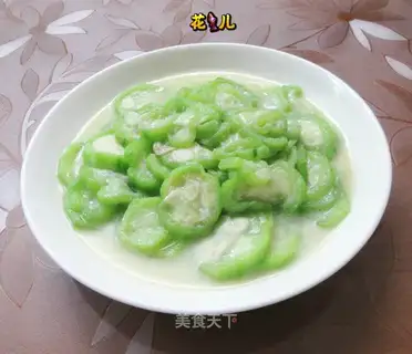 White curd milk for elastic silkmelon