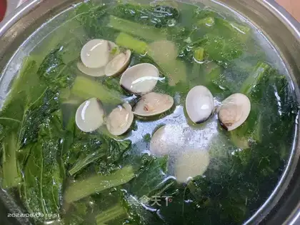 Mustard screw soup