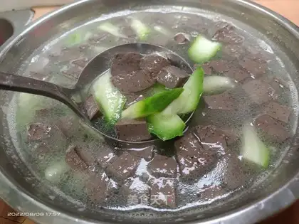 Smelt and red soup
