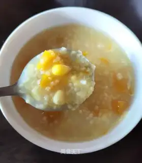 Pumpkin corn porridge
