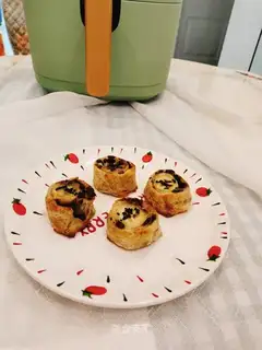 A red bean banana roll