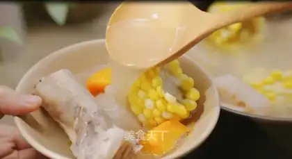 Lian's corn hog soup