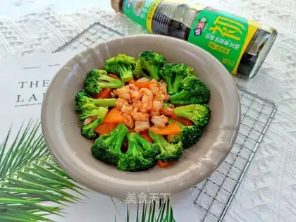 Shrimp broccoli