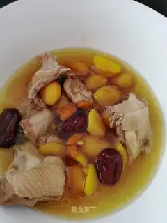 The chicken soup