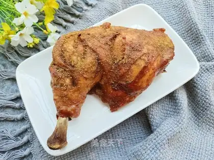 Roasted chicken legs