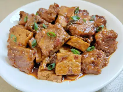 Tofu burn fish