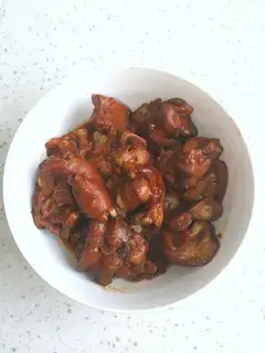 Spicy pig hoof
