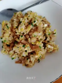 radish and egg fried rice