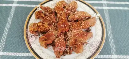 Garlic chicken wings