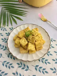 Air frying pot tofu