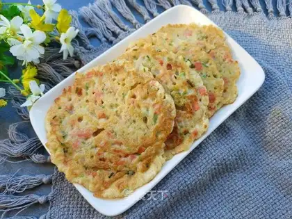 Onion eggcake