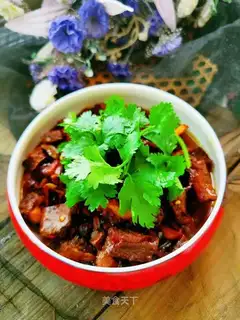 Red lamb chops