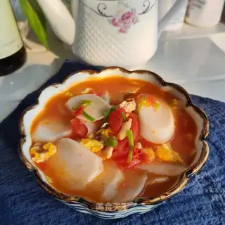 Tomato egg soup