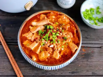 Spicy meat