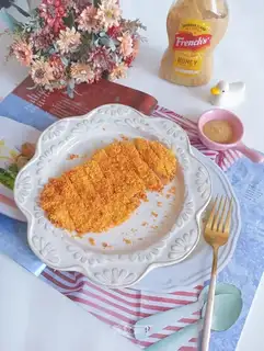 Air fried chicken steak