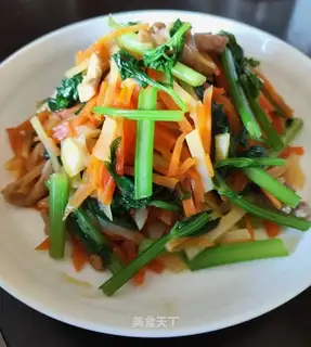 Carrot potatoes, celery