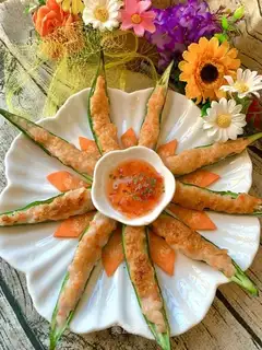 ♪ Fried shrimp ♪