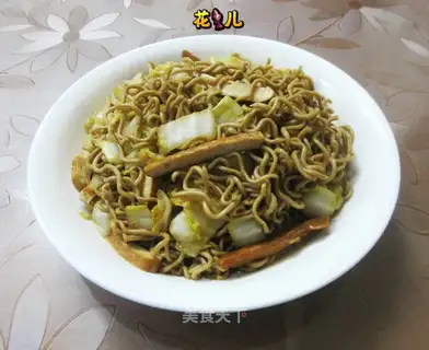 ♪ Scrambled rice noodles