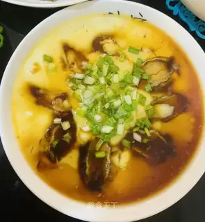 Abalone steamed eggs