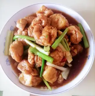 The tofu celery