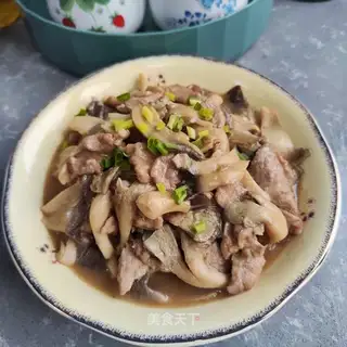 Meat loafed mushrooms