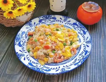 Corn rice