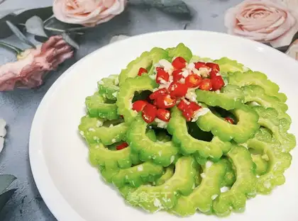 A cold, bitter melon