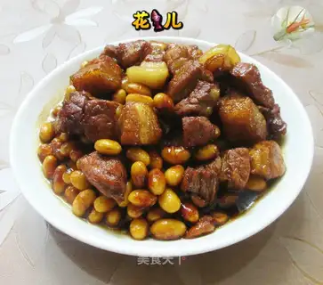 Soybeans burn the meat