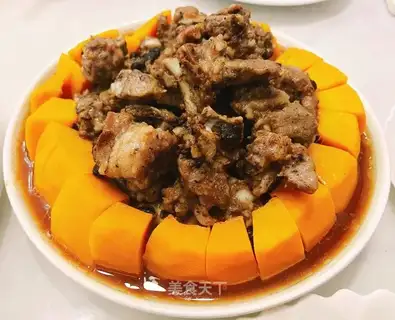 Pumpkin's evaporated ribs