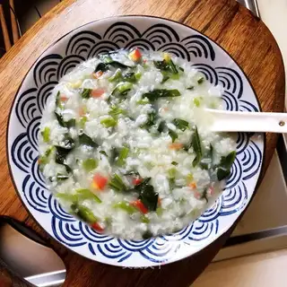 Vegetable congee