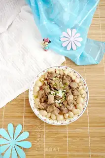 White mushroom steam