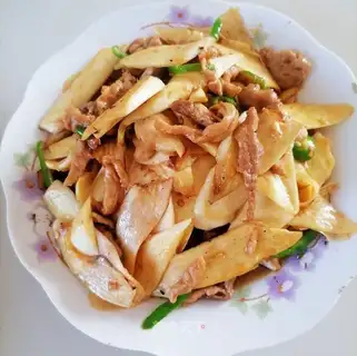 White-fried meat