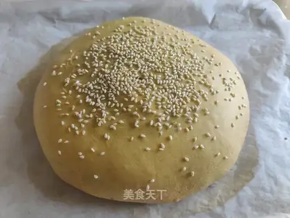 Gold moon cake