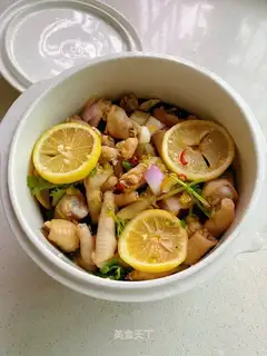Plum chicken claws