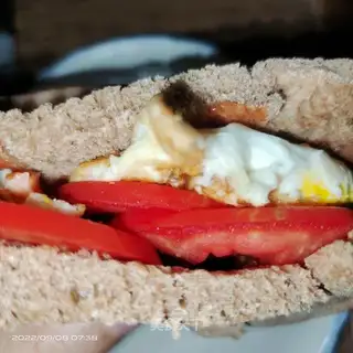 Black wheat bread without sugar