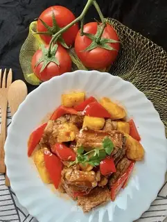 Pineapple ribs