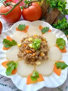 Meat pine radish