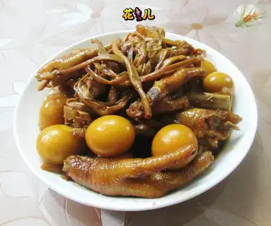 The chicken claws of the cherries
