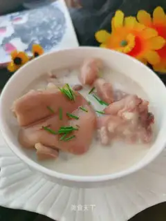 Milk hoove soup