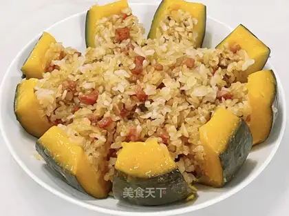 Pumpkin rice