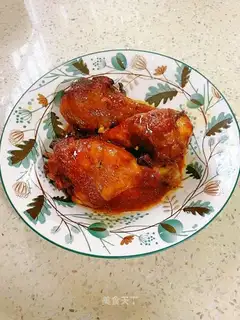 Air-cooked chicken leg