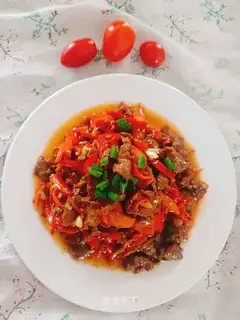 Fried beef
