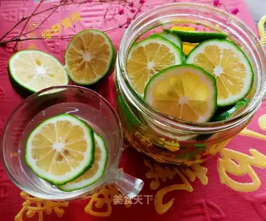 Honey green tea