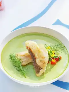 Cod steamed eggs